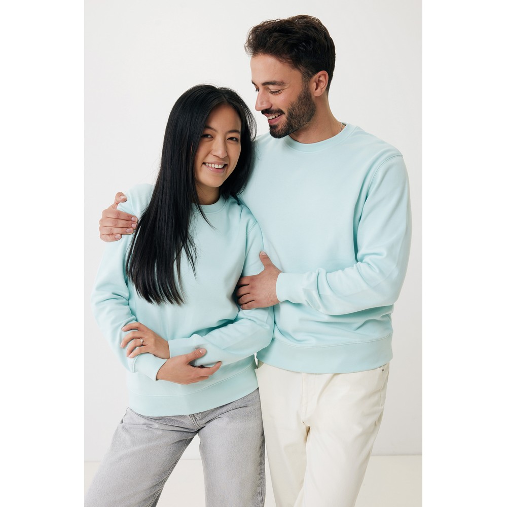 Ekologiczny sweter unisex z bawełny z recyklingu Etosha - Inne tekstylia z nadrukiem logo | VEBI - zdjęcie 1023
