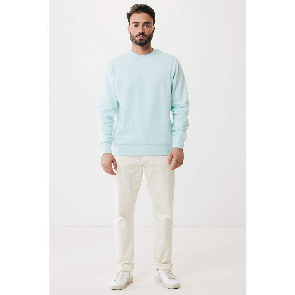Ekologiczny sweter unisex z bawełny z recyklingu Etosha - Inne tekstylia z nadrukiem logo | VEBI - zdjęcie 1030