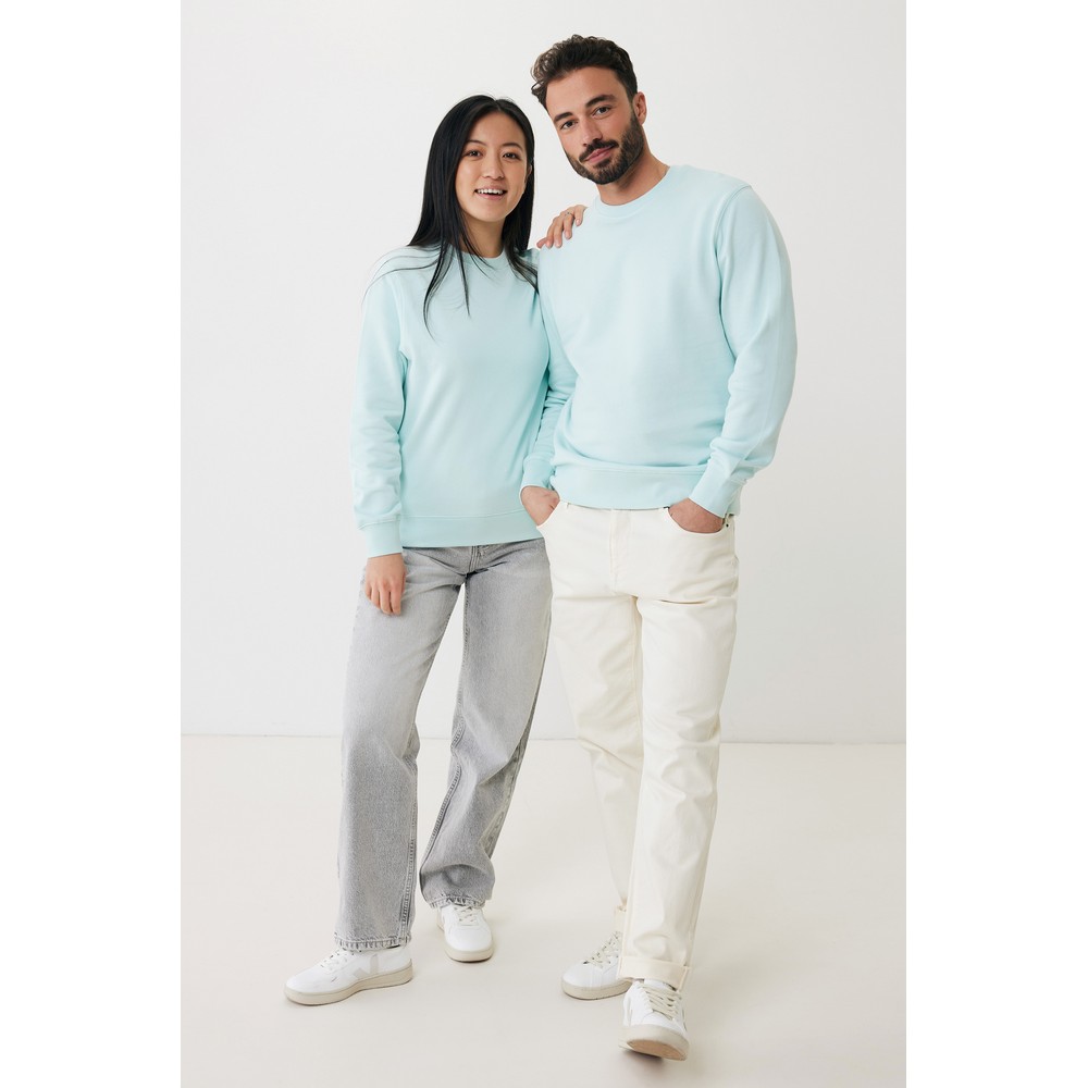Ekologiczny sweter unisex z bawełny z recyklingu Etosha - Inne tekstylia z nadrukiem logo | VEBI - zdjęcie 973