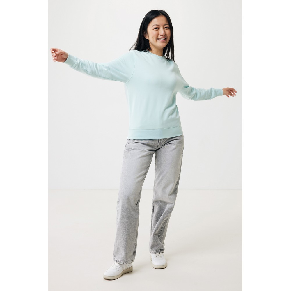 Ekologiczny sweter unisex z bawełny z recyklingu Etosha - Inne tekstylia z nadrukiem logo | VEBI - zdjęcie 971