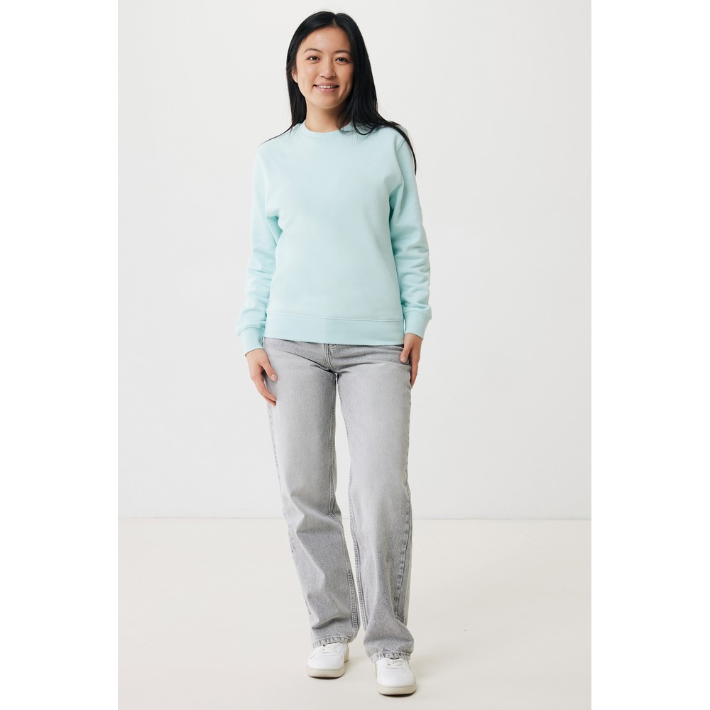 Ekologiczny sweter unisex z bawełny z recyklingu Etosha - Inne tekstylia z nadrukiem logo | VEBI - zdjęcie 970