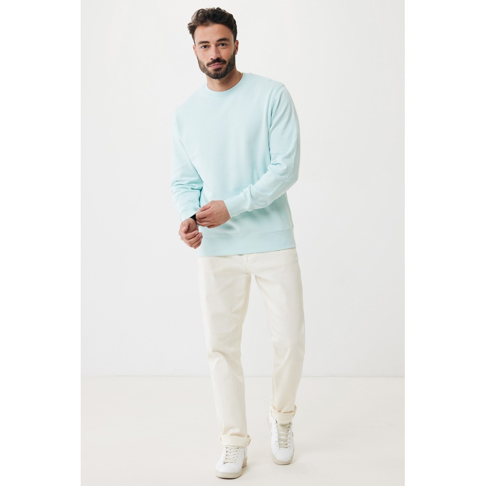 Ekologiczny sweter unisex z bawełny z recyklingu Etosha - Inne tekstylia z nadrukiem logo | VEBI - zdjęcie 966