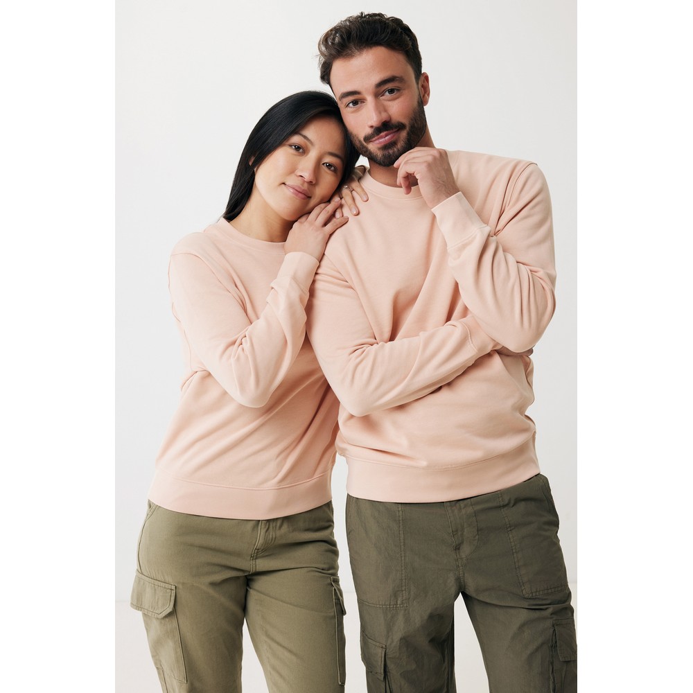 Ekologiczny sweter unisex z bawełny z recyklingu Etosha - Inne tekstylia z nadrukiem logo | VEBI - zdjęcie 297