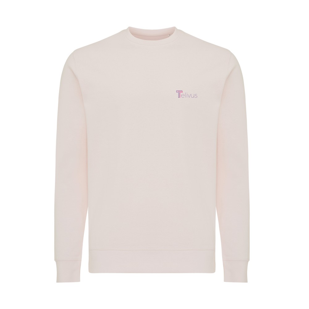 Ekologiczny sweter unisex z bawełny z recyklingu Etosha - Inne tekstylia z nadrukiem logo | VEBI - zdjęcie 734