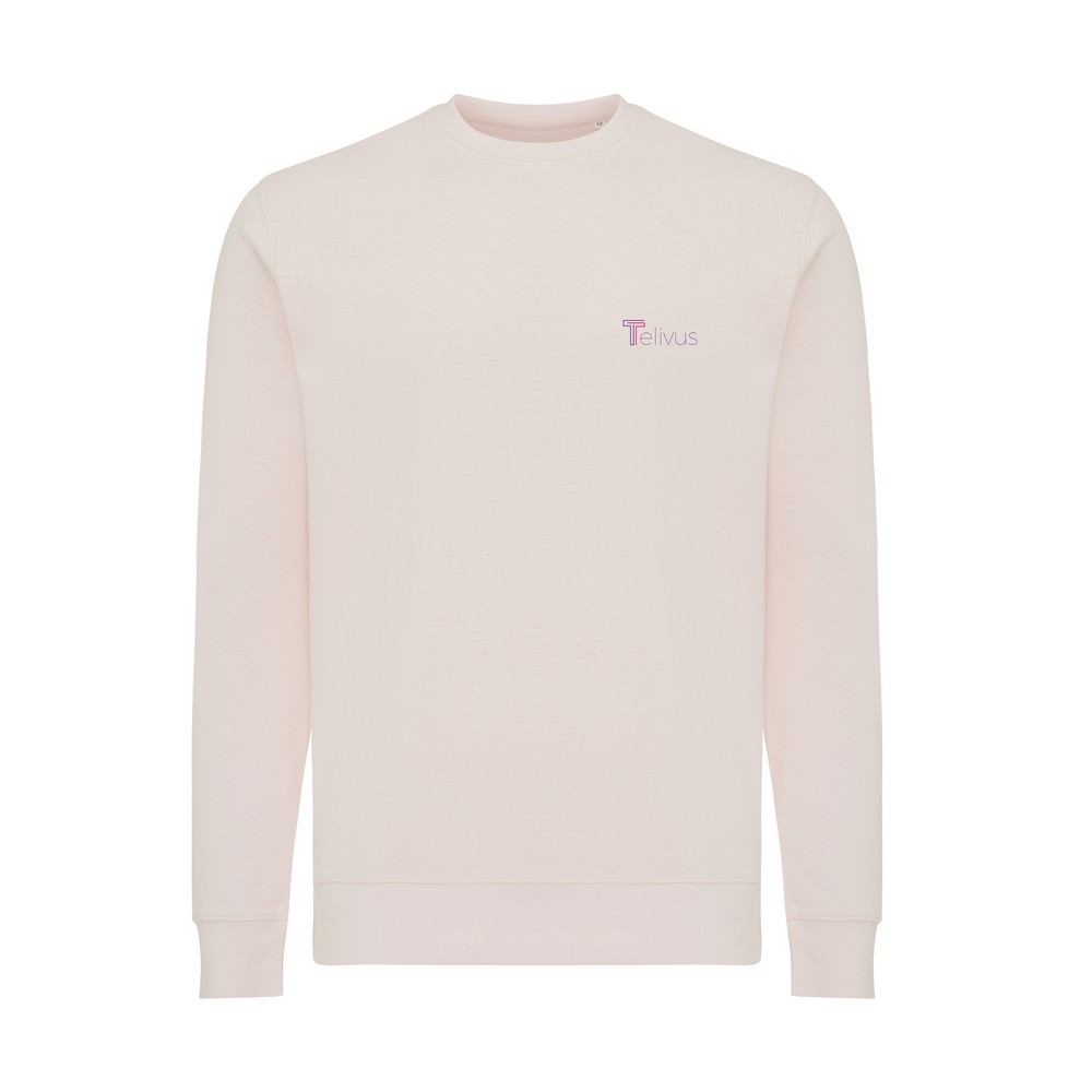 Ekologiczny sweter unisex z bawełny z recyklingu Etosha - Inne tekstylia z nadrukiem logo | VEBI - zdjęcie 720