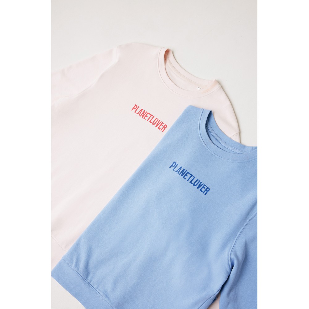 Ekologiczny sweter unisex z bawełny z recyklingu Etosha - Inne tekstylia z nadrukiem logo | VEBI - zdjęcie 719