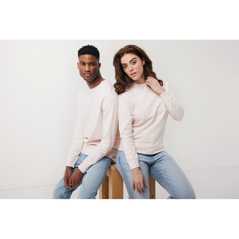 Ekologiczny sweter unisex z bawełny z recyklingu Etosha - Inne tekstylia z nadrukiem logo | VEBI - zdjęcie 713