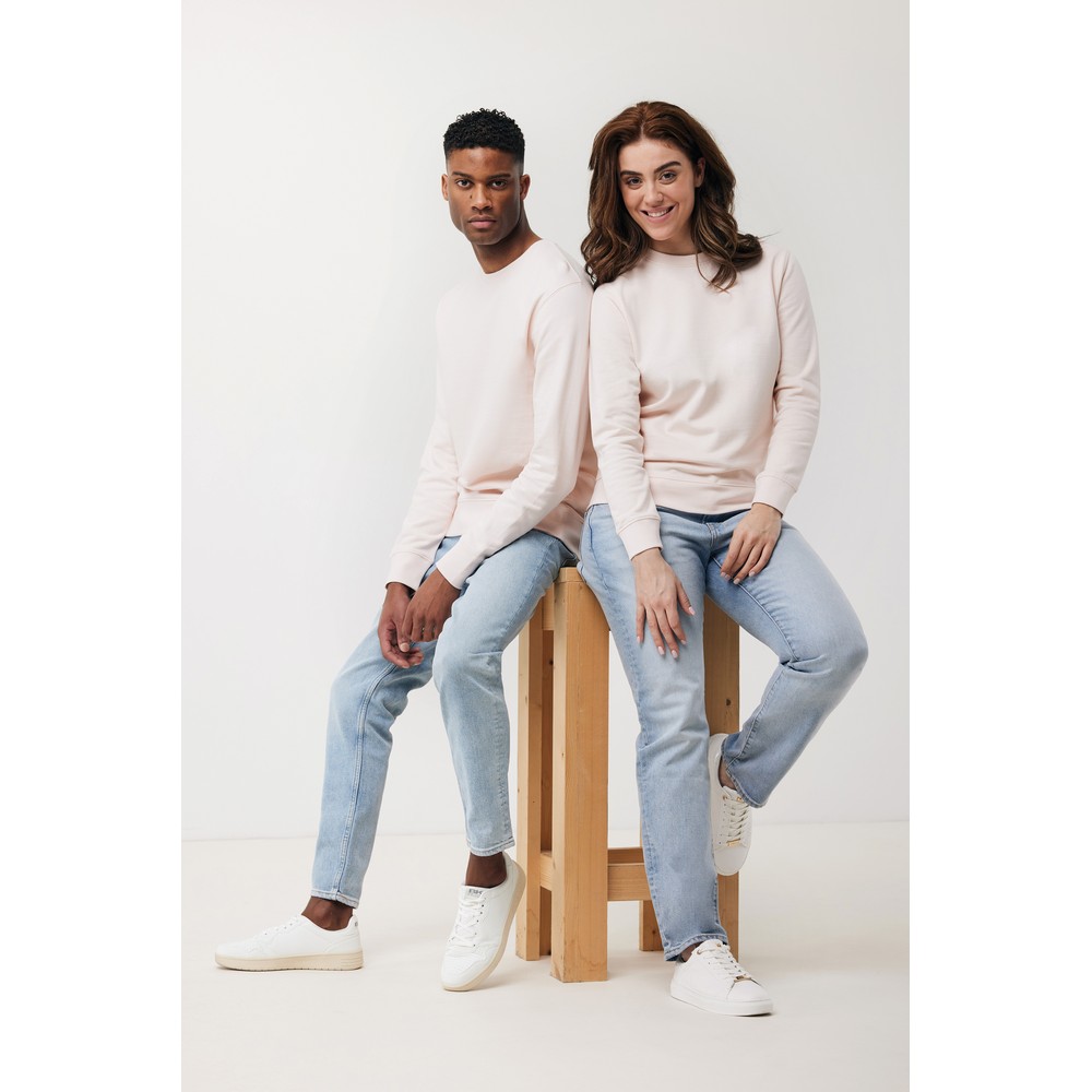 Ekologiczny sweter unisex z bawełny z recyklingu Etosha - Inne tekstylia z nadrukiem logo | VEBI - zdjęcie 731