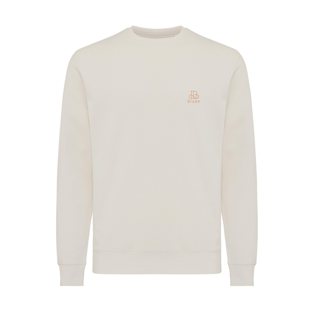 Ekologiczny sweter unisex z bawełny z recyklingu Etosha - Inne tekstylia z nadrukiem logo | VEBI - zdjęcie 64