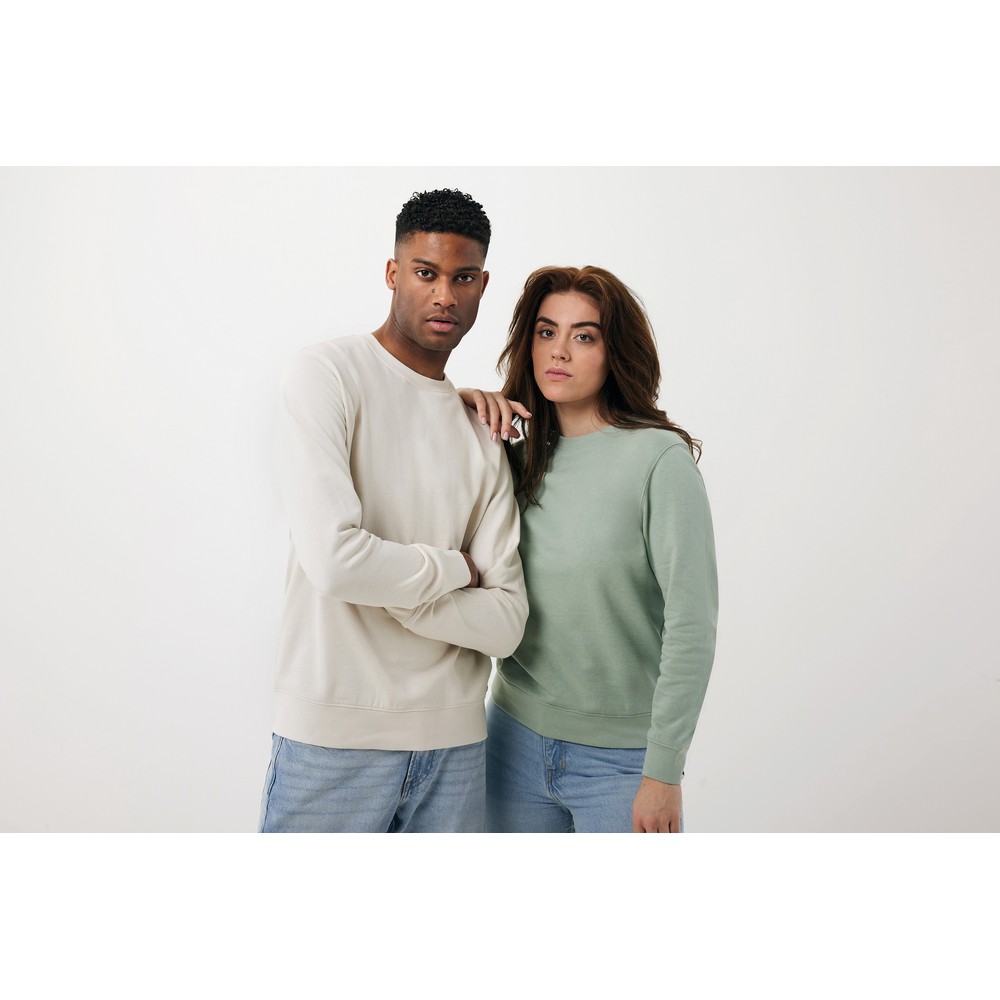 Ekologiczny sweter unisex z bawełny z recyklingu Etosha - Inne tekstylia z nadrukiem logo | VEBI - zdjęcie 59