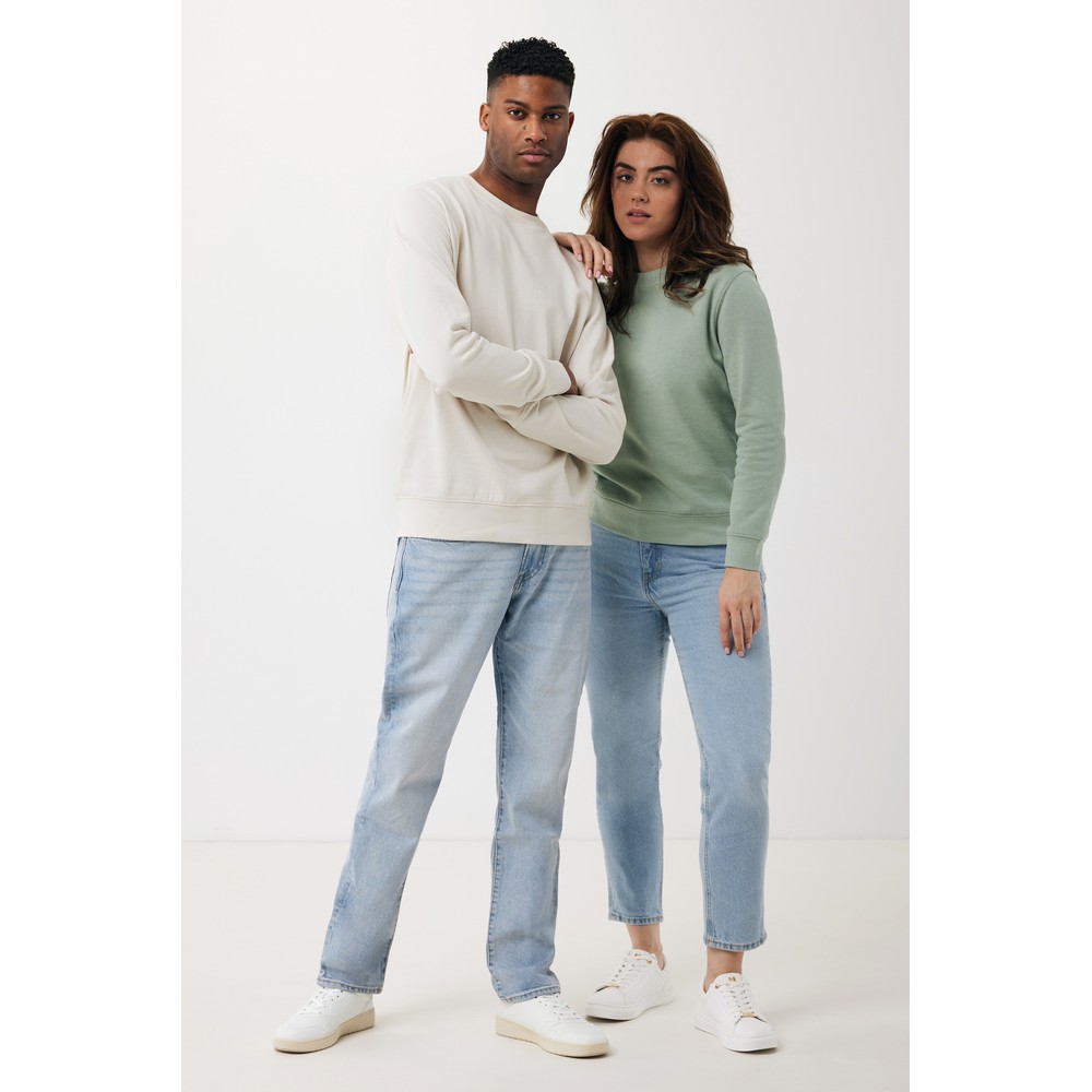 Ekologiczny sweter unisex z bawełny z recyklingu Etosha - Inne tekstylia z nadrukiem logo | VEBI - zdjęcie 58