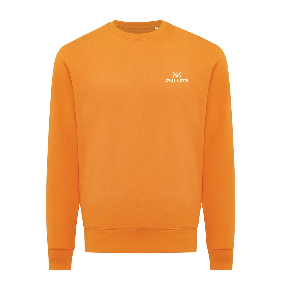 Ekologiczny sweter unisex z bawełny z recyklingu Etosha - Inne tekstylia z nadrukiem logo | VEBI - zdjęcie 693