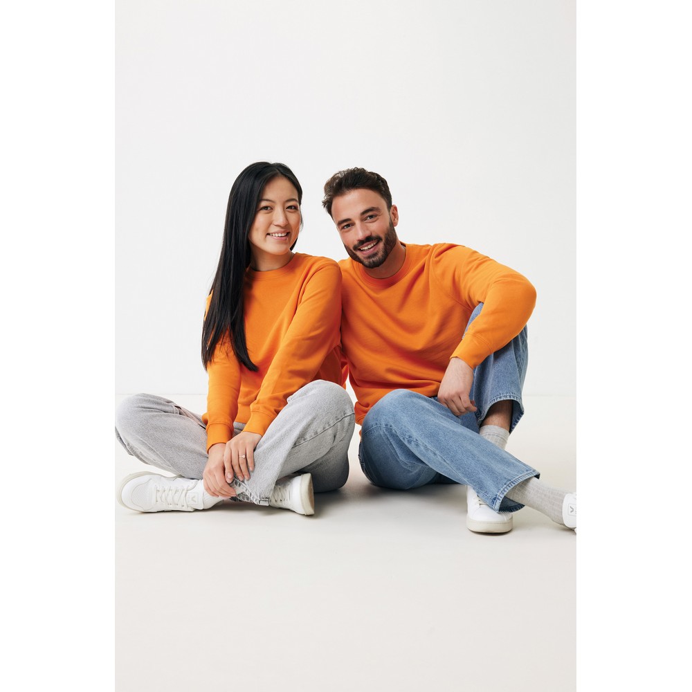 Ekologiczny sweter unisex z bawełny z recyklingu Etosha - Inne tekstylia z nadrukiem logo | VEBI - zdjęcie 694