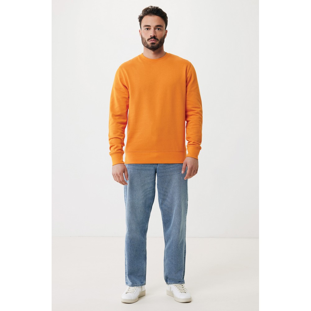 Ekologiczny sweter unisex z bawełny z recyklingu Etosha - Inne tekstylia z nadrukiem logo | VEBI - zdjęcie 679