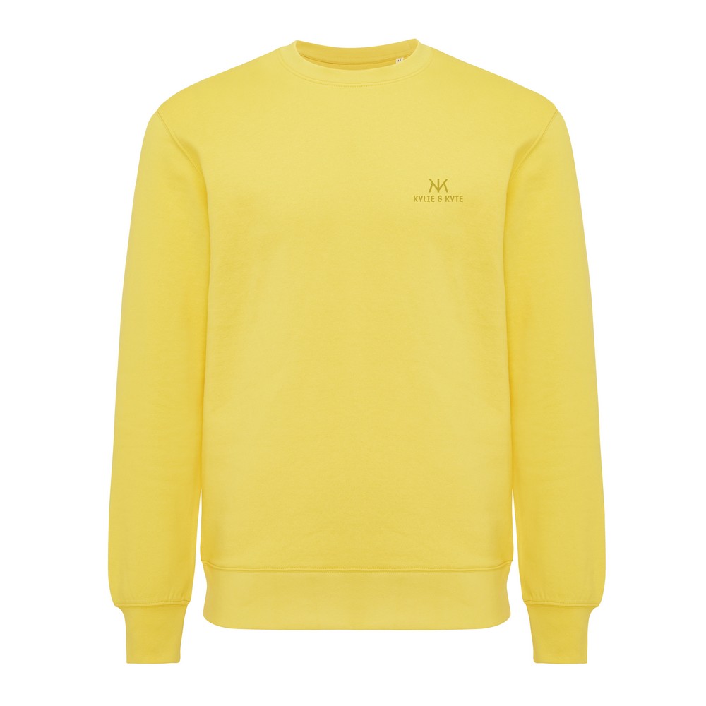 Ekologiczny sweter unisex z bawełny z recyklingu Etosha - Inne tekstylia z nadrukiem logo | VEBI - zdjęcie 1118
