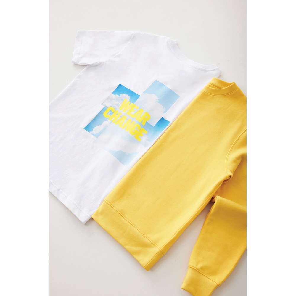 Ekologiczny sweter unisex z bawełny z recyklingu Etosha - Inne tekstylia z nadrukiem logo | VEBI - zdjęcie 1096