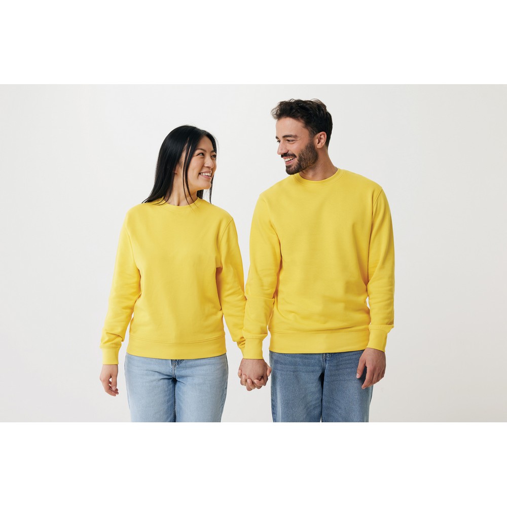 Ekologiczny sweter unisex z bawełny z recyklingu Etosha - Inne tekstylia z nadrukiem logo | VEBI - zdjęcie 1094