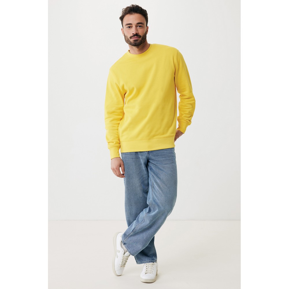 Ekologiczny sweter unisex z bawełny z recyklingu Etosha - Inne tekstylia z nadrukiem logo | VEBI - zdjęcie 1088
