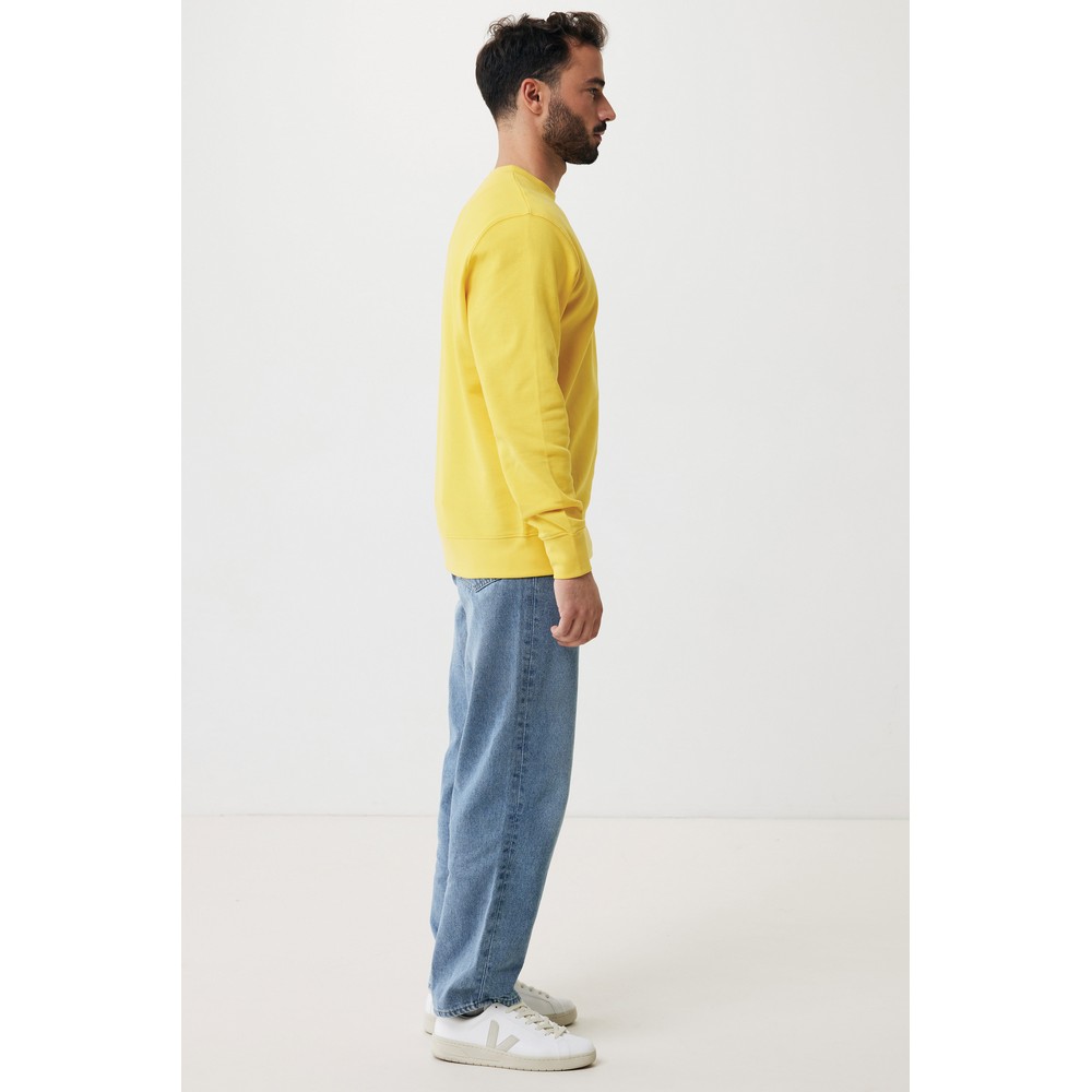 Ekologiczny sweter unisex z bawełny z recyklingu Etosha - Inne tekstylia z nadrukiem logo | VEBI - zdjęcie 1086