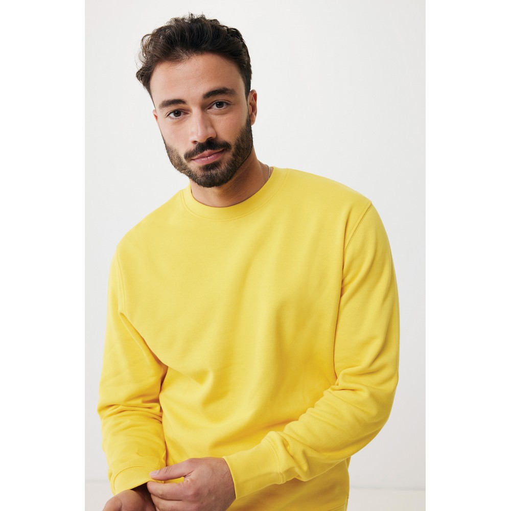 Ekologiczny sweter unisex z bawełny z recyklingu Etosha - Inne tekstylia z nadrukiem logo | VEBI - zdjęcie 1084