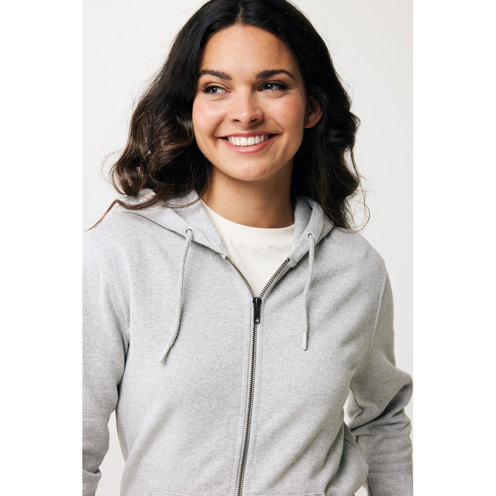 Bluza ekologiczna z kapturem Iqoniq Abisko - z recyklingu - Inne tekstylia z nadrukiem logo | VEBI - zdjęcie 342