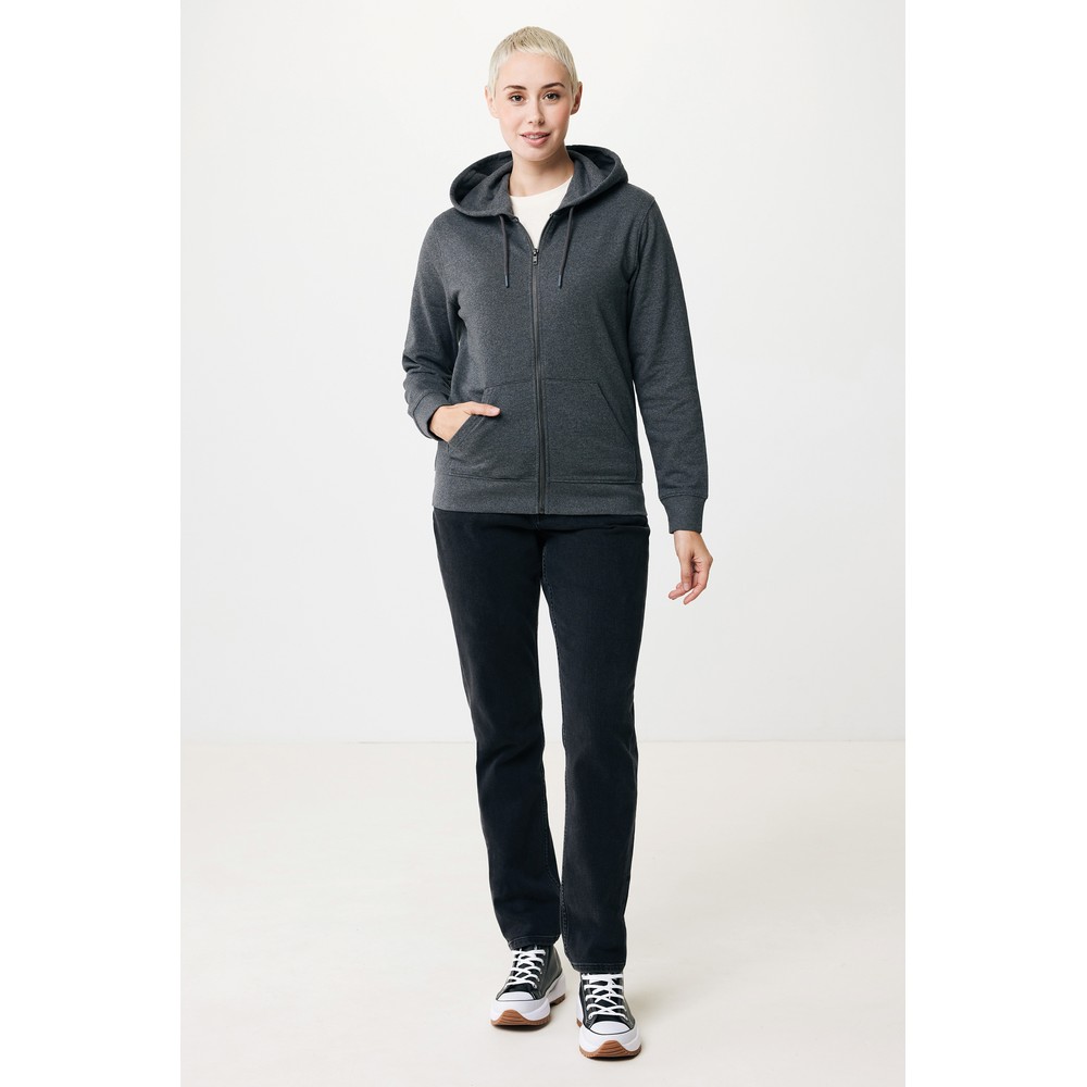 Bluza ekologiczna z kapturem Iqoniq Abisko - z recyklingu - Inne tekstylia z nadrukiem logo | VEBI - zdjęcie 368