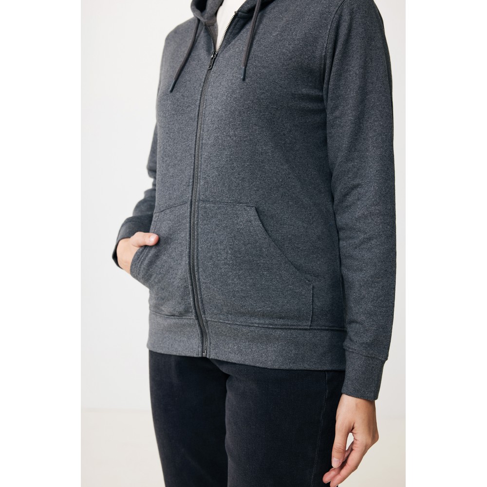 Bluza ekologiczna z kapturem Iqoniq Abisko - z recyklingu - Inne tekstylia z nadrukiem logo | VEBI - zdjęcie 359