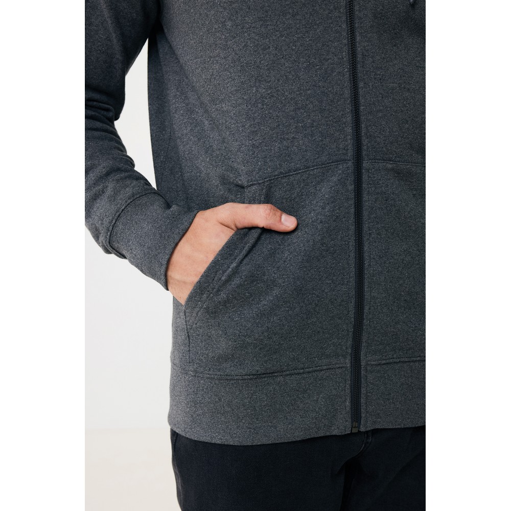 Bluza ekologiczna z kapturem Iqoniq Abisko - z recyklingu - Inne tekstylia z nadrukiem logo | VEBI - zdjęcie 357