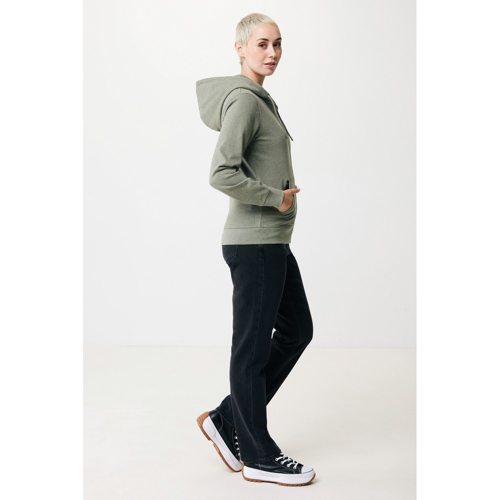 Bluza ekologiczna z kapturem Iqoniq Abisko - z recyklingu - Inne tekstylia z nadrukiem logo | VEBI - zdjęcie 460