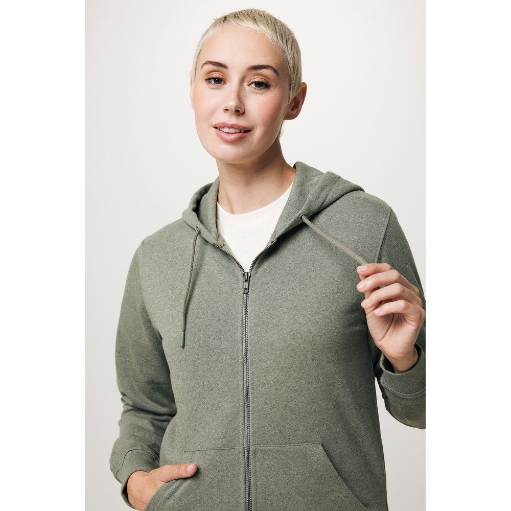 Bluza ekologiczna z kapturem Iqoniq Abisko - z recyklingu - Inne tekstylia z nadrukiem logo | VEBI - zdjęcie 454