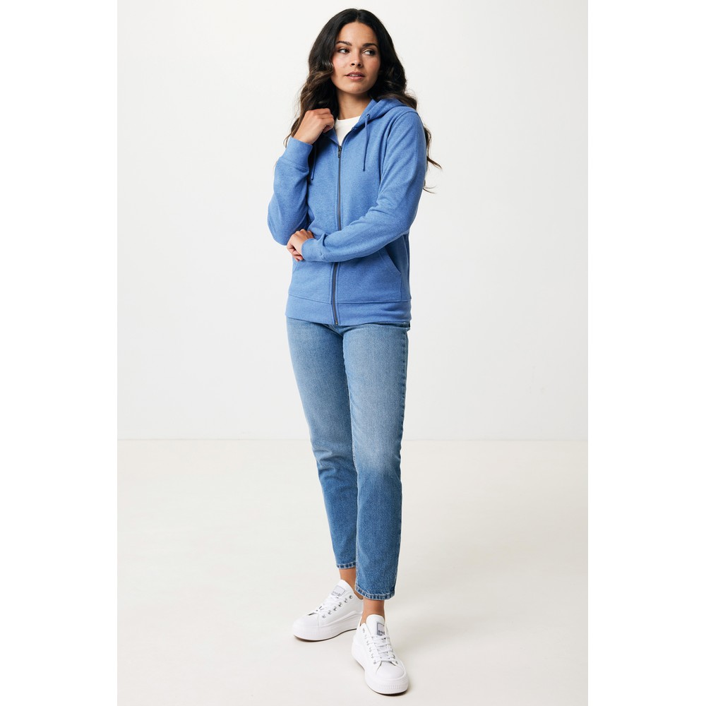 Bluza ekologiczna z kapturem Iqoniq Abisko - z recyklingu - Inne tekstylia z nadrukiem logo | VEBI - zdjęcie 262