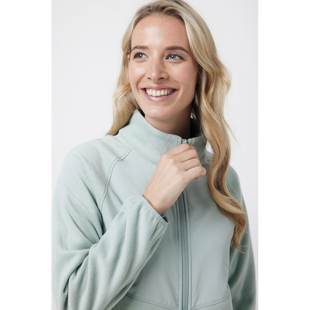 Ekologiczna kurtka z recyklingu Talung - unisex z mikropolaru - Kurtki z nadrukiem logo | VEBI - zdjęcie 442