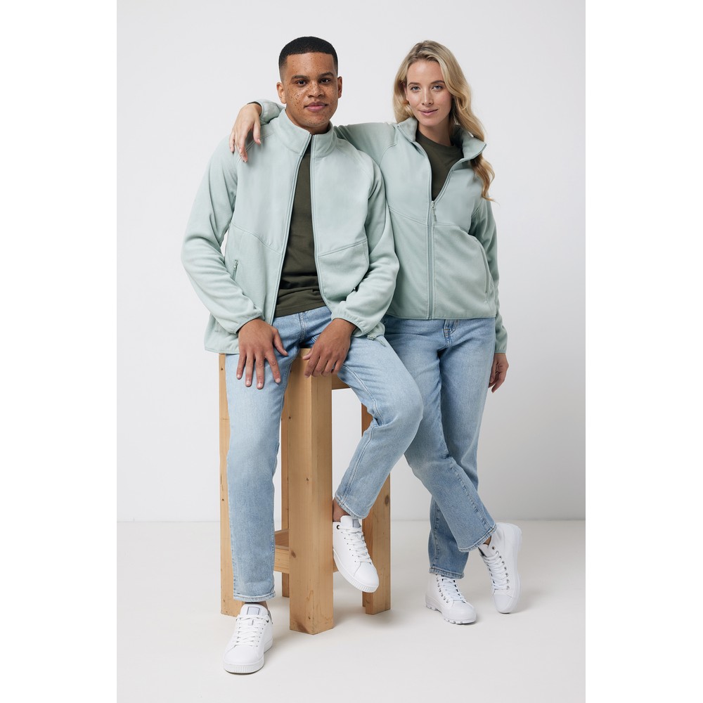 Ekologiczna kurtka z recyklingu Talung - unisex z mikropolaru - Kurtki z nadrukiem logo | VEBI - zdjęcie 446