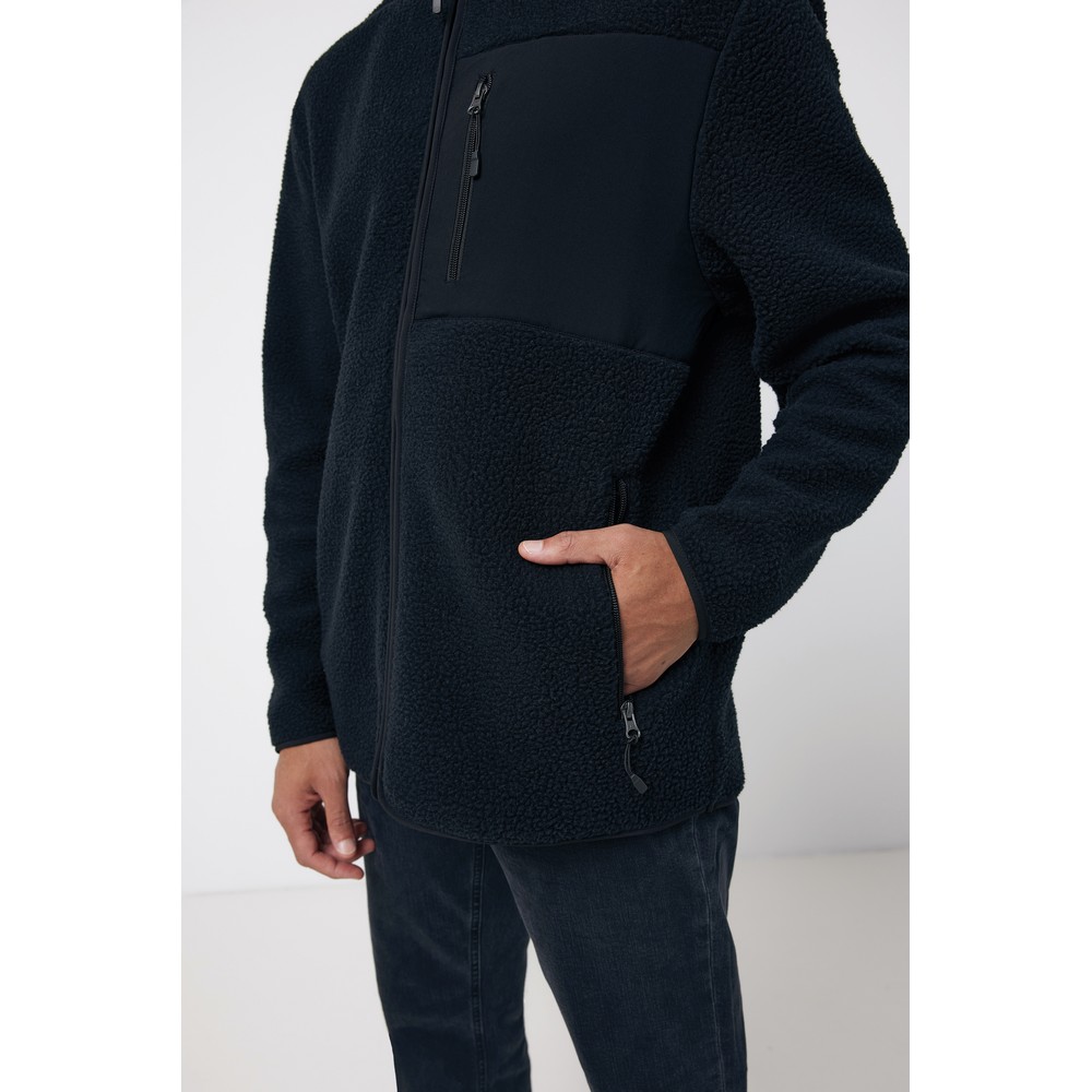Kurtka z recyklingu Iqoniq Diran - ekologiczna polar unisex - Kurtki z nadrukiem logo | VEBI - zdjęcie 44