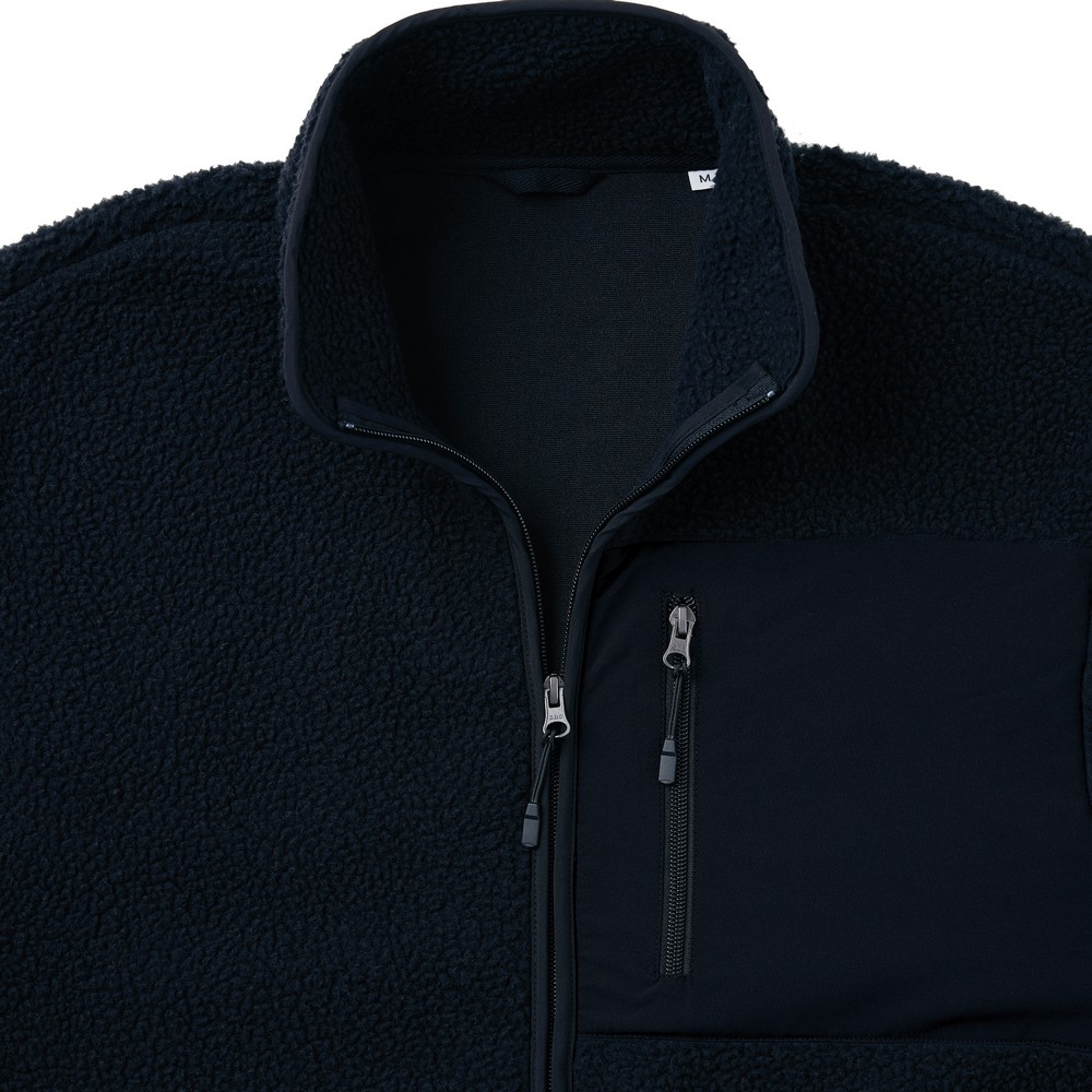 Kurtka z recyklingu Iqoniq Diran - ekologiczna polar unisex - Kurtki z nadrukiem logo | VEBI - zdjęcie 49