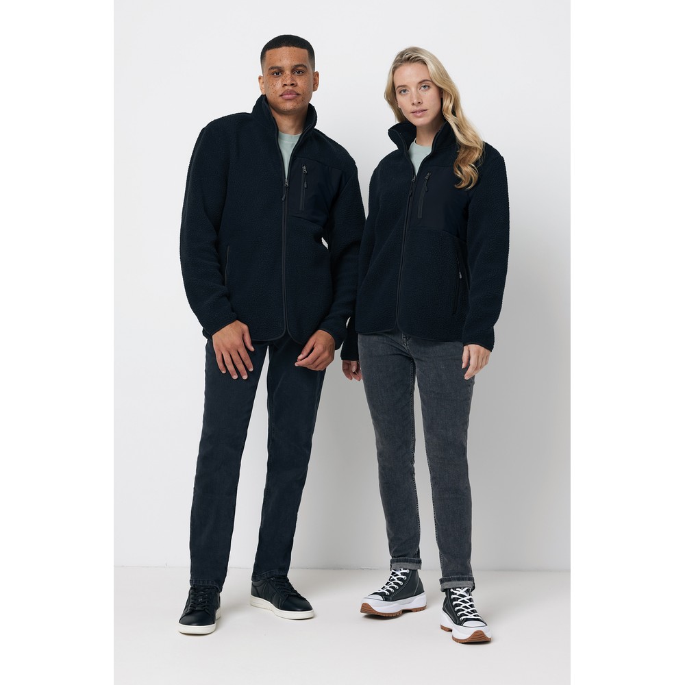 Kurtka z recyklingu Iqoniq Diran - ekologiczna polar unisex - Kurtki z nadrukiem logo | VEBI - zdjęcie 50