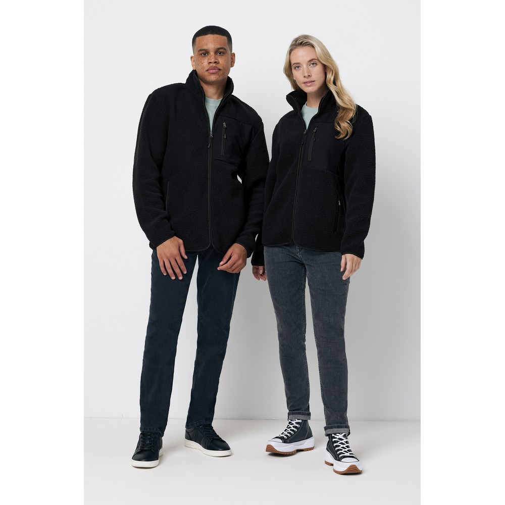 Kurtka z recyklingu Iqoniq Diran - ekologiczna polar unisex - Kurtki z nadrukiem logo | VEBI - zdjęcie 148