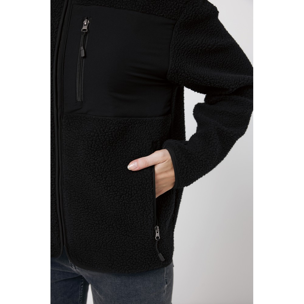 Kurtka z recyklingu Iqoniq Diran - ekologiczna polar unisex - Kurtki z nadrukiem logo | VEBI - zdjęcie 136