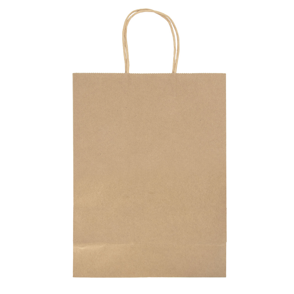 Ekologiczna torba papierowa A5 z nadrukiem - Wanda S - Torby papierowe z nadrukiem logo | VEBI - zdjęcie 9