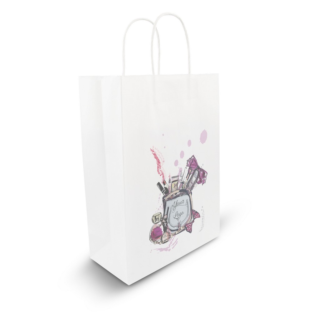 Elegancka torba papierowa A5 – Dialla SX - Torby papierowe z nadrukiem logo | VEBI