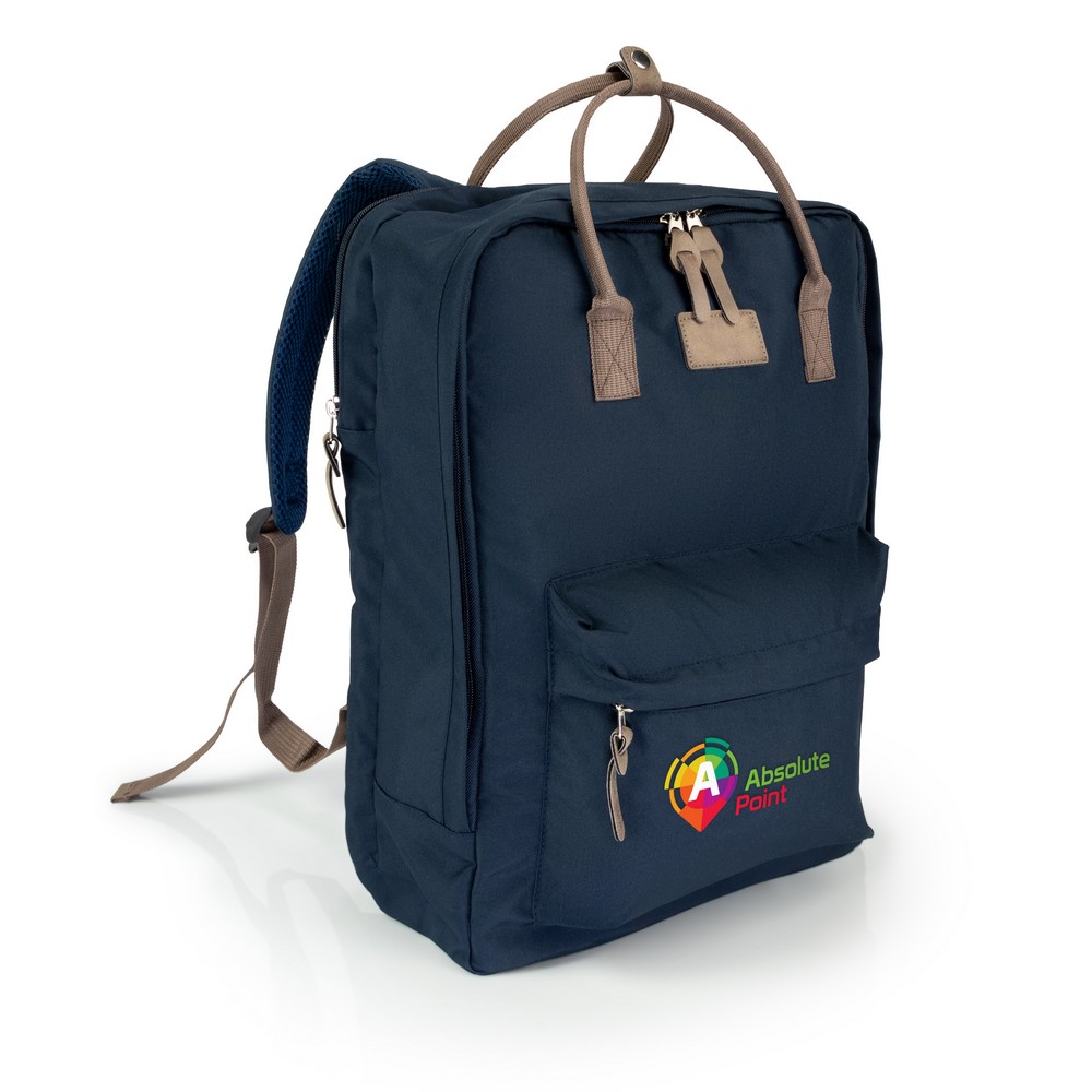 Plecak biznesowy RPET na laptop 15,6\" z personalizacją - Plecaki z nadrukiem logo | VEBI - zdjęcie 8