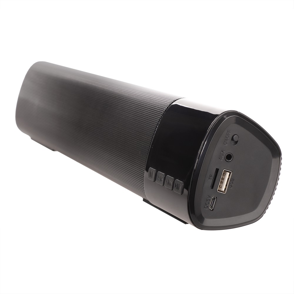 Głośnik Bluetooth Gabriel 2x5W z radiem i mikrofonem - Głośniki z nadrukiem logo | VEBI - zdjęcie 5