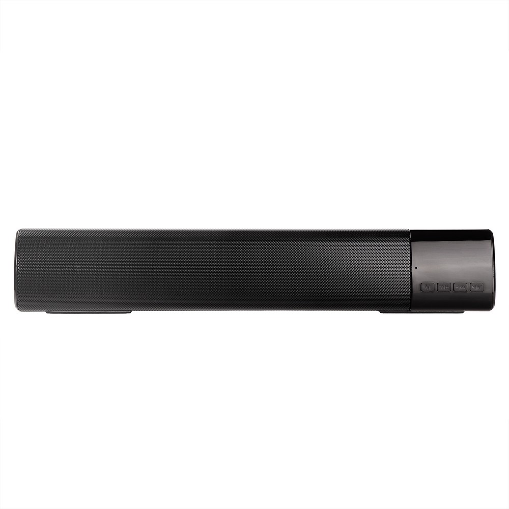 Głośnik Bluetooth Gabriel 2x5W z radiem i mikrofonem - Głośniki z nadrukiem logo | VEBI - zdjęcie 6