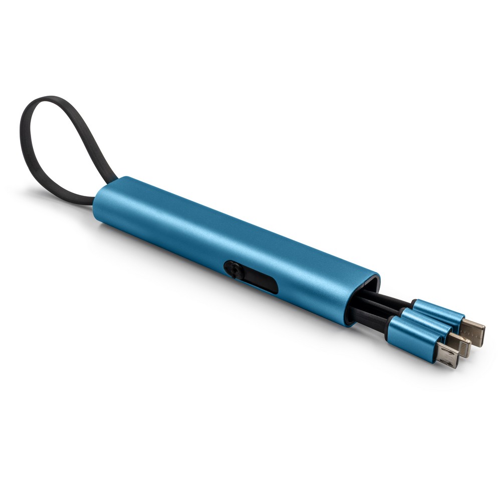 Uniwersalny kabel ładujący 4w1 Evelyn z możliwością znakowania - Kable z nadrukiem logo | VEBI - zdjęcie 25