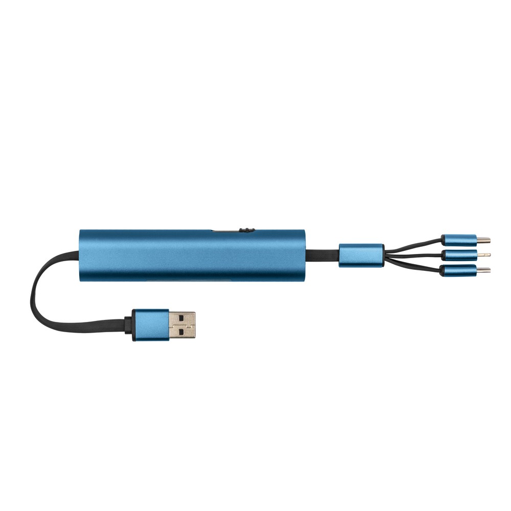 Uniwersalny kabel ładujący 4w1 Evelyn z możliwością znakowania - Kable z nadrukiem logo | VEBI - zdjęcie 26