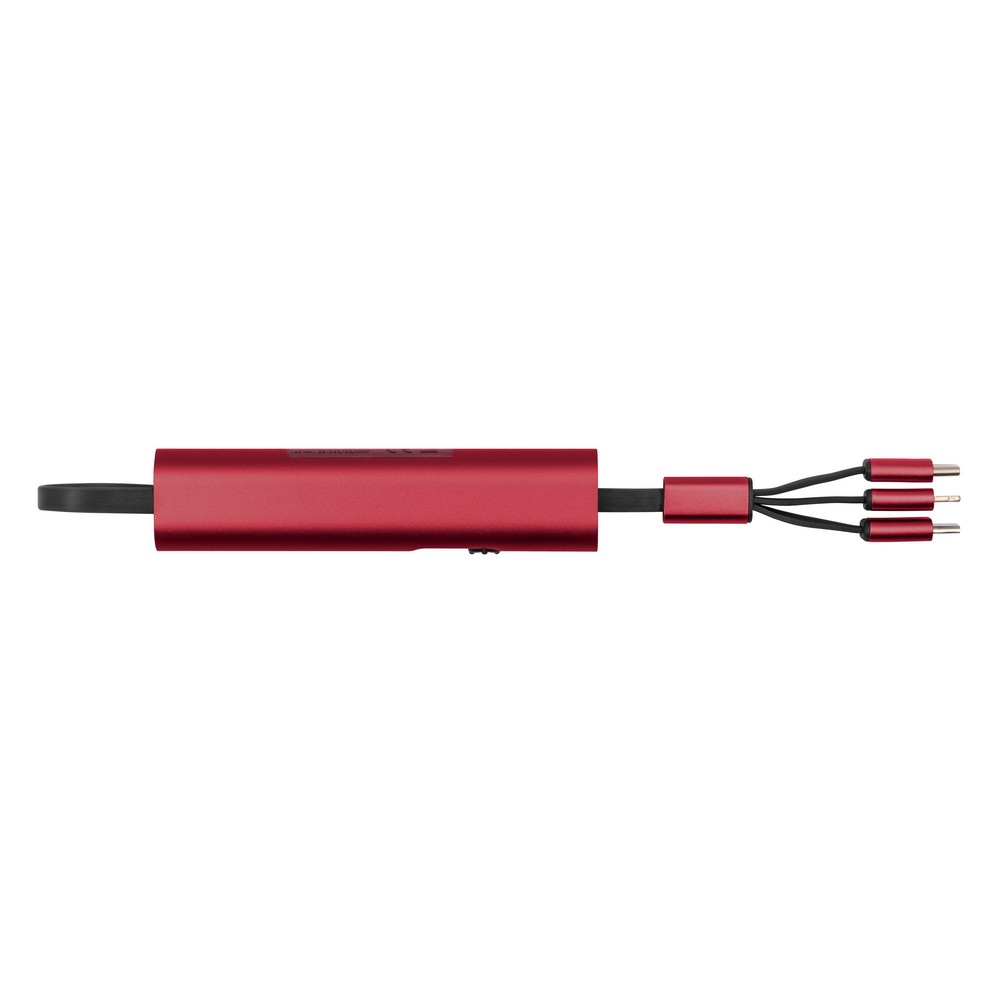 Uniwersalny kabel ładujący 4w1 Evelyn z możliwością znakowania - Kable z nadrukiem logo | VEBI - zdjęcie 9