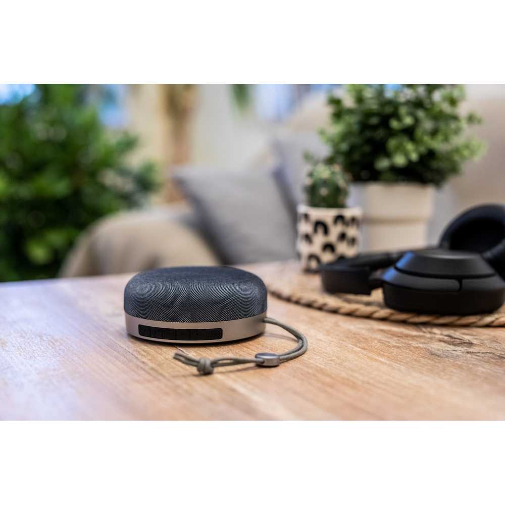 Głośnik bezprzewodowy Jennifer 5W z radiem i Bluetooth - Głośniki z nadrukiem logo | VEBI - zdjęcie 9
