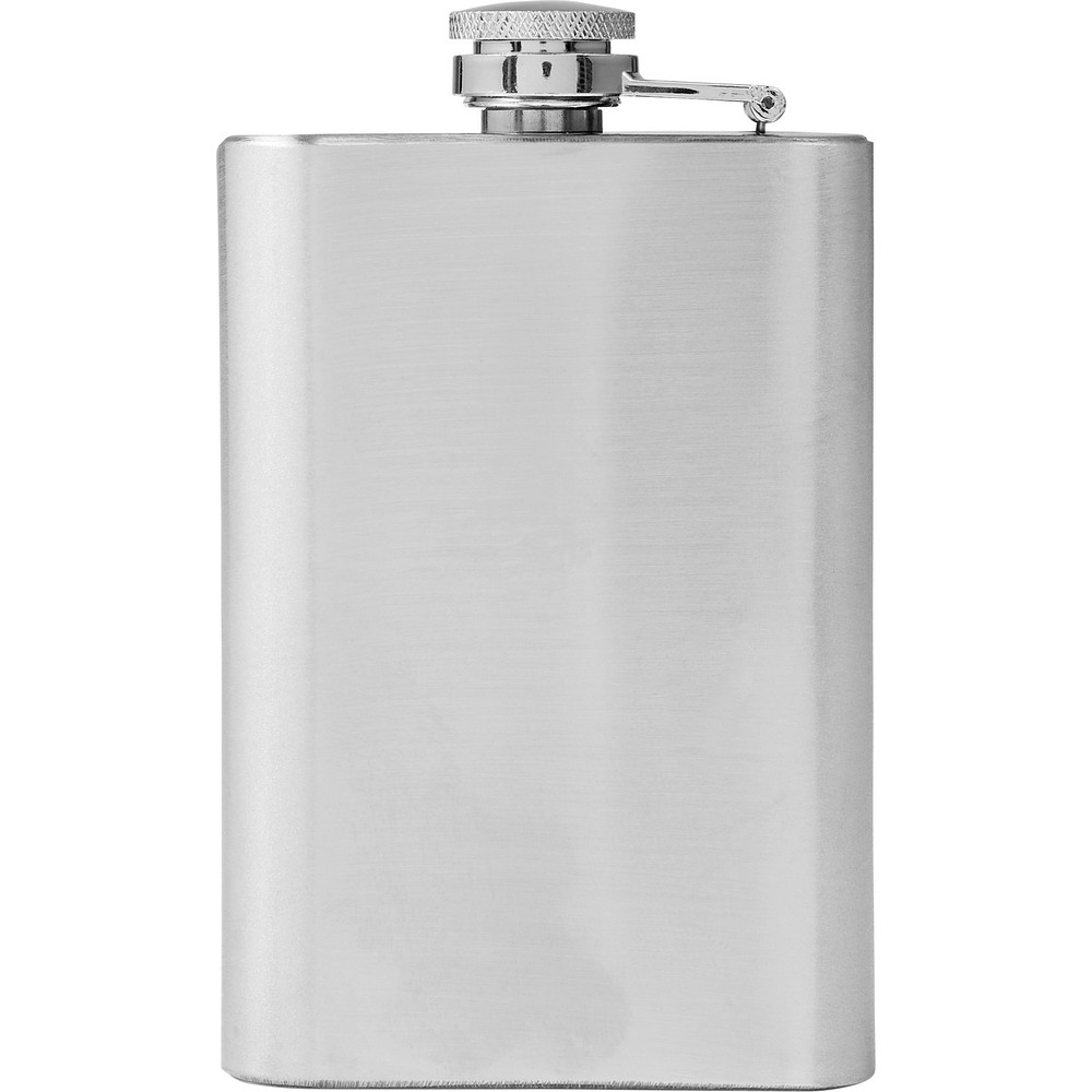Elegancka piersiówka 100ml z matowym wykończeniem - Piersiówki z nadrukiem logo | VEBI - zdjęcie 3