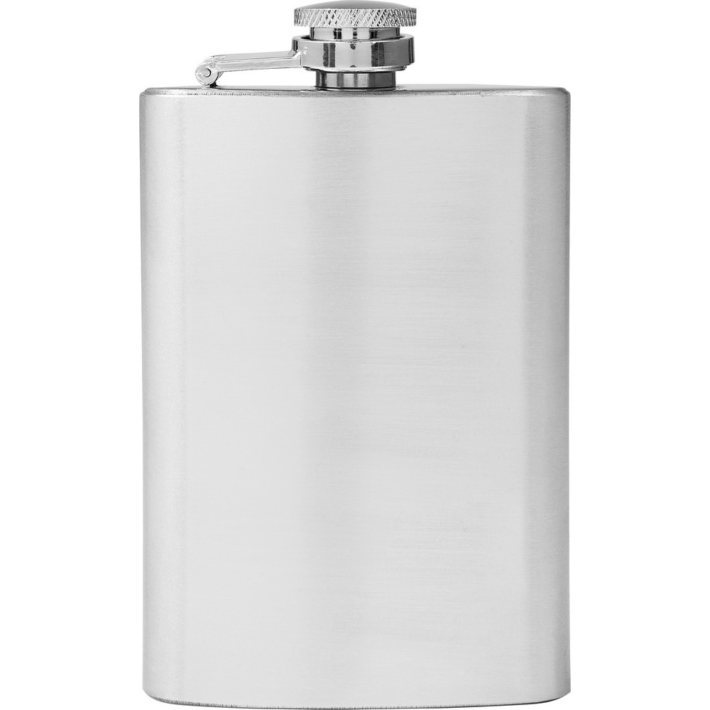 Elegancka piersiówka 100ml z matowym wykończeniem - Piersiówki z nadrukiem logo | VEBI - zdjęcie 8