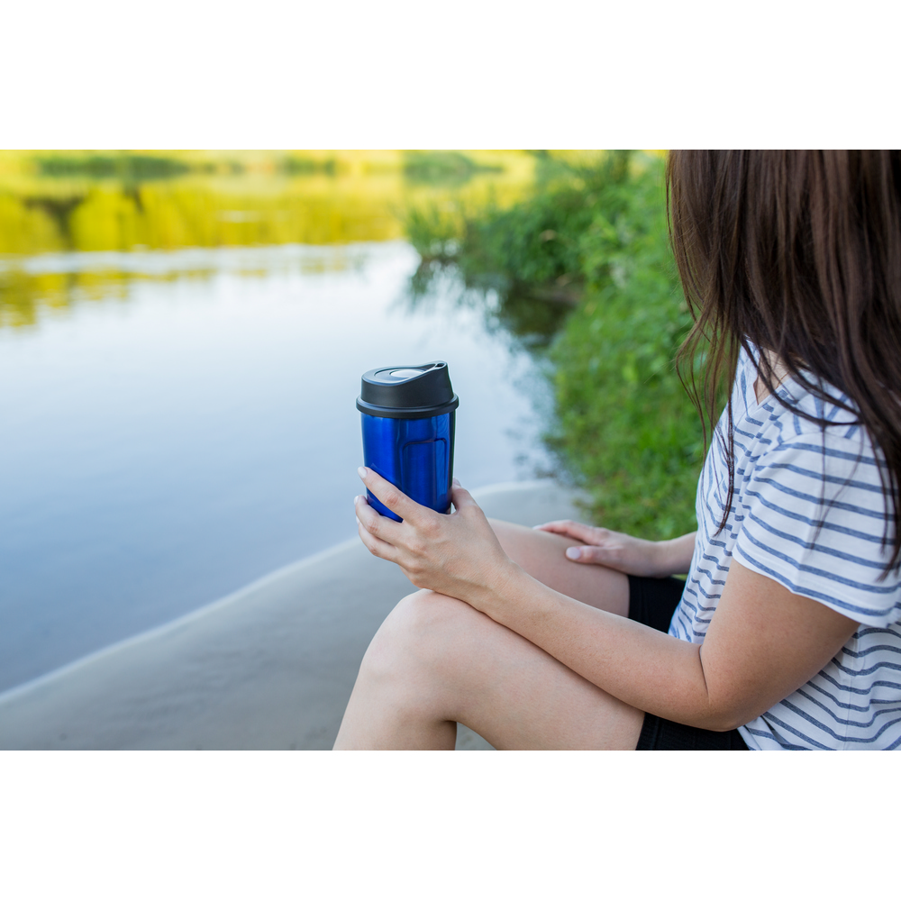 Kubek termiczny 400ml ze stalową izolacją - Susan - Kubki i butelki termiczne z nadrukiem logo | VEBI - zdjęcie 14